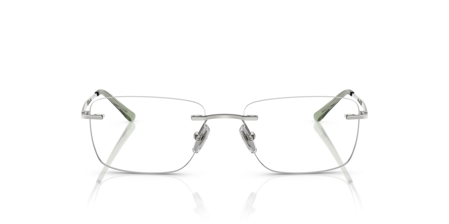 Occhiali da vista Vogue VO 4314I (323) colore argento forma quadrato lenti lente demo