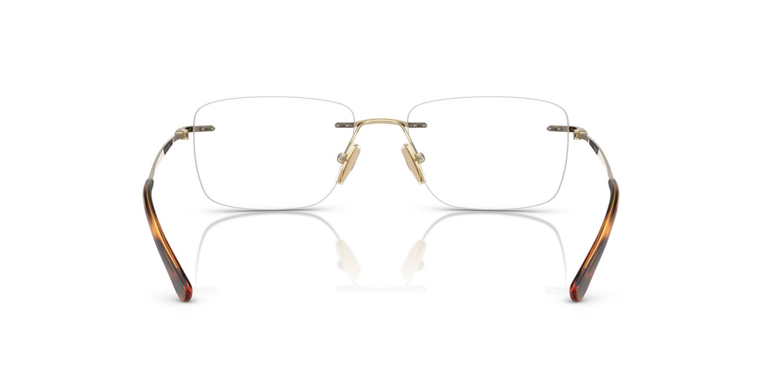 Eyeglasses Vogue VO 4314I (848) color oro pallido shape square lenses lente demo
