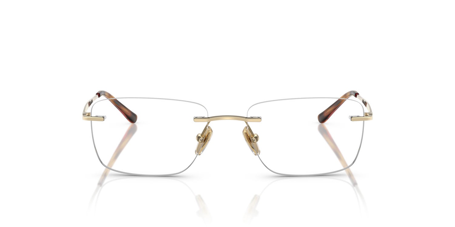 Eyeglasses Vogue VO 4314I (848) color oro pallido shape square lenses lente demo