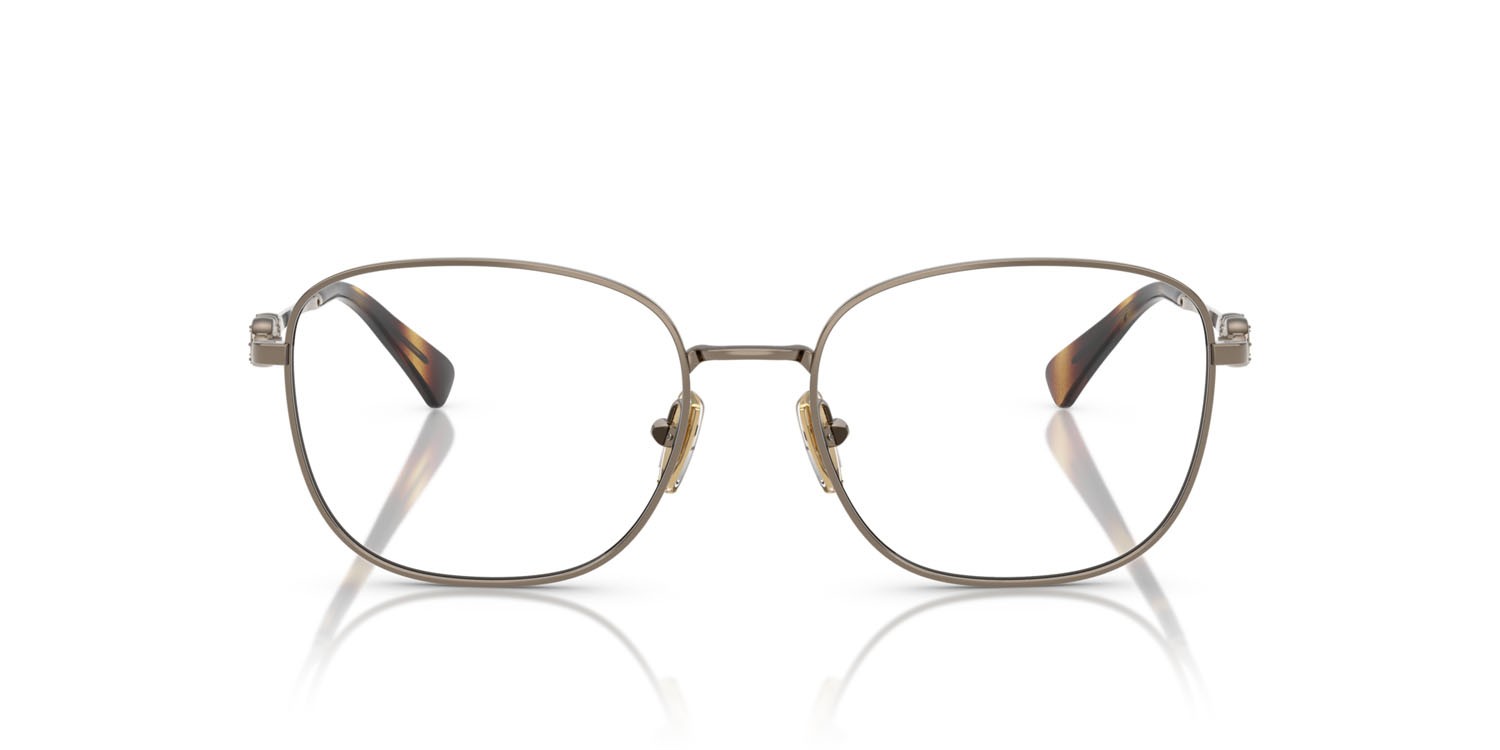 Eyeglasses Vogue VO 4319B (5138) color marrone chiaro shape square lenses lente demo