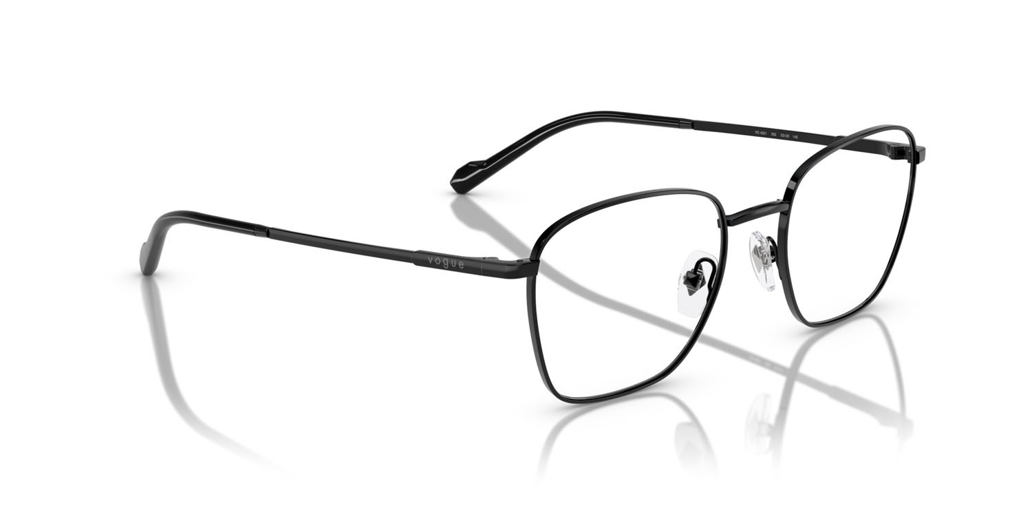 Occhiali da vista Vogue VO 4321 (352) colore nero forma quadrato lenti lente demo
