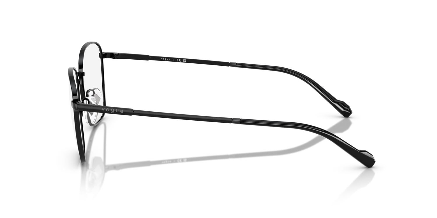 Occhiali da vista Vogue VO 4321 (352) colore nero forma quadrato lenti lente demo
