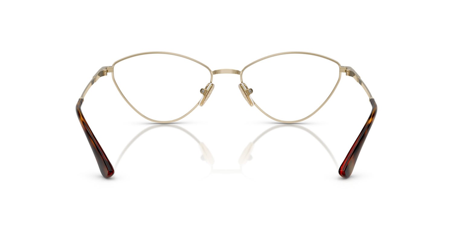 Eyeglasses Vogue VO 4325 (848) color oro pallido shape irregular lenses lente demo