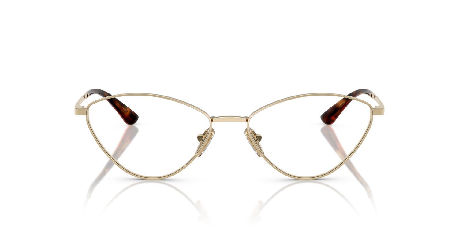 Eyeglasses Vogue VO 4325 (848) color oro pallido shape irregular lenses lente demo