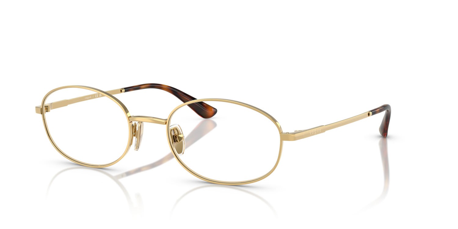 Eyeglasses Vogue VO 4326 (280) color oro shape oval lenses lente demo