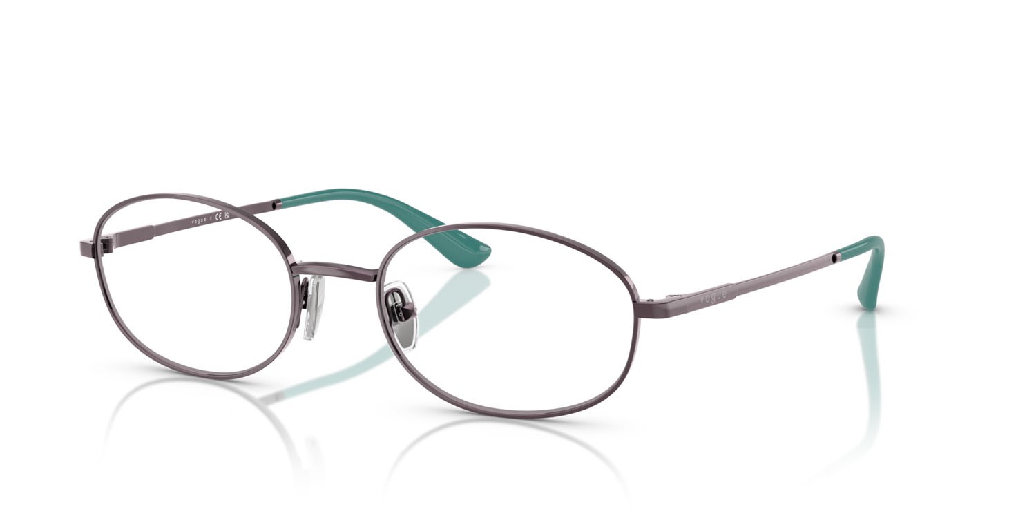 Occhiali da vista Vogue VO 4326 (5149) colore viola chiaro forma ovale lenti lente demo