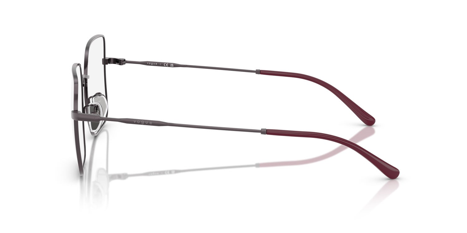 Eyeglasses Vogue VO 4328D (5149) color viola chiaro shape square lenses lente demo