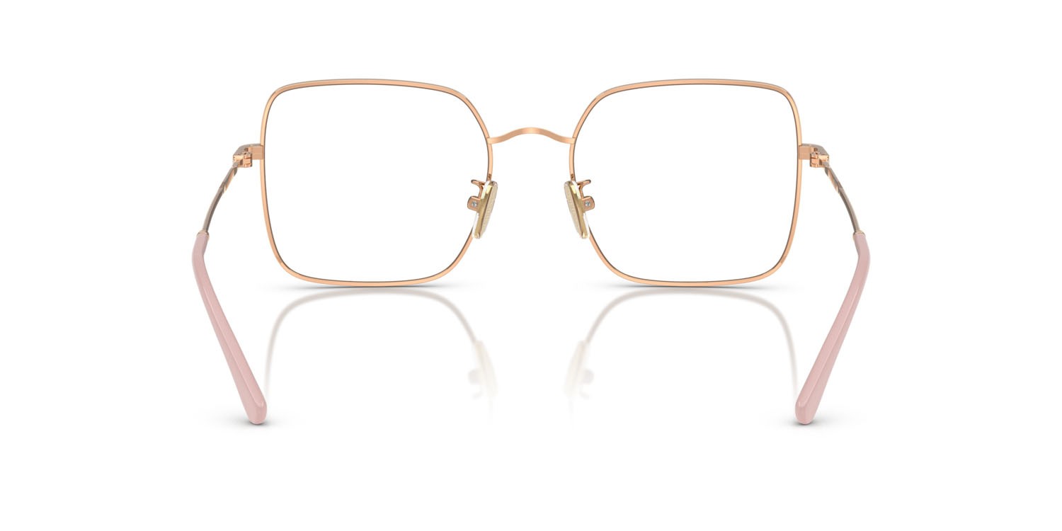 Eyeglasses Vogue VO 4328D (5152) color oro rose shape square lenses lente demo