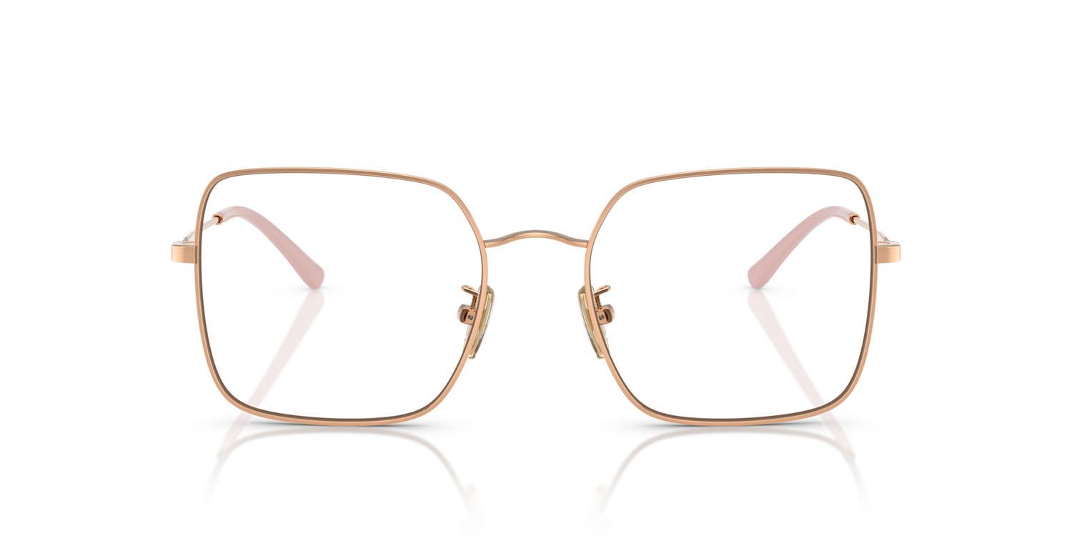 Eyeglasses Vogue VO 4328D (5152) color oro rose shape square lenses lente demo