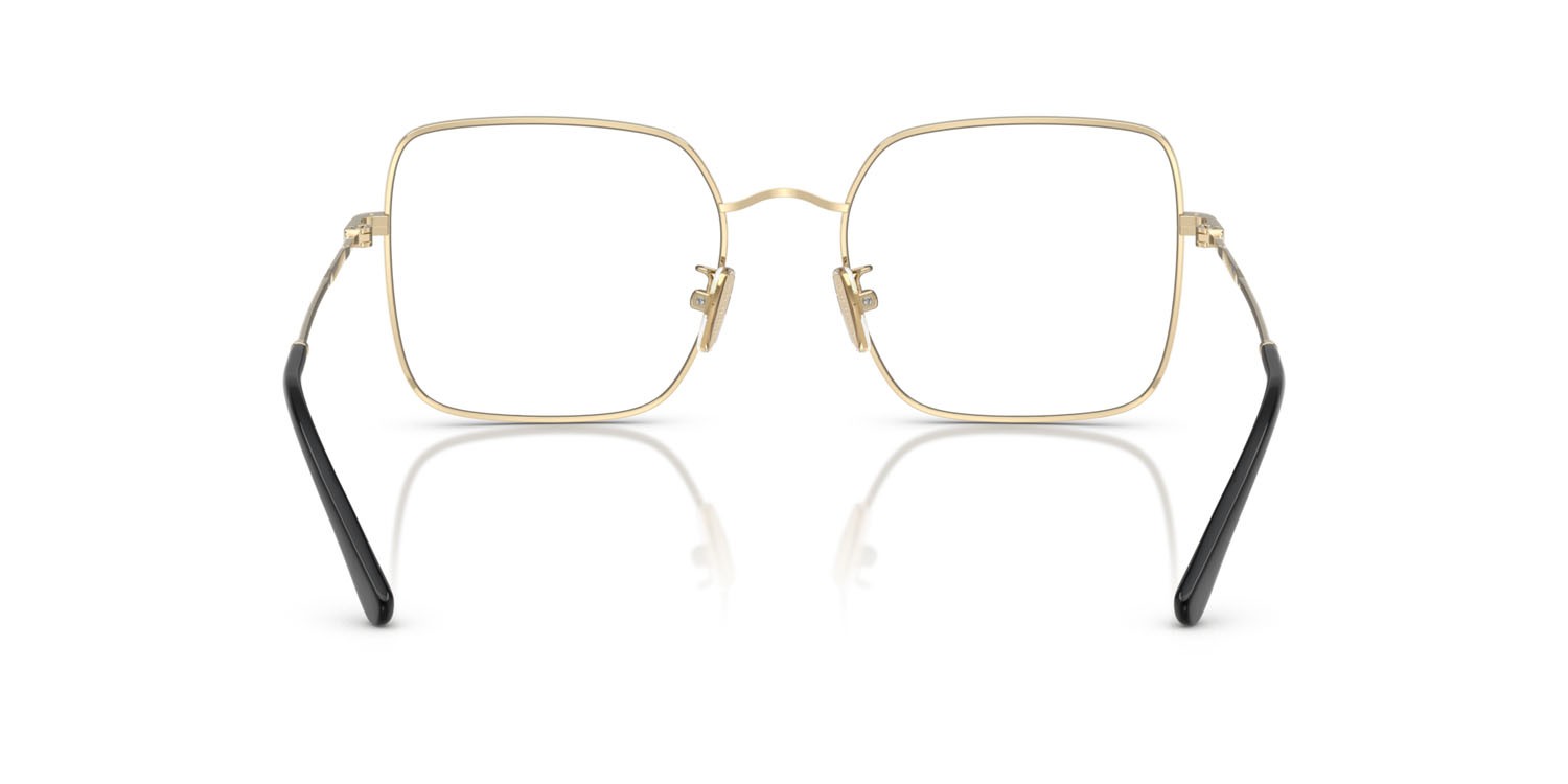 Occhiali da vista Vogue VO 4328D (848) colore oro pallido forma quadrato lenti lente demo