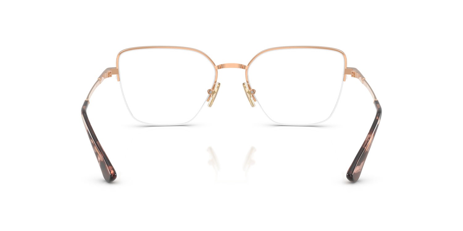 Occhiali da vista Vogue VO 4331 (5152) colore oro rose forma farfalla lenti lente demo