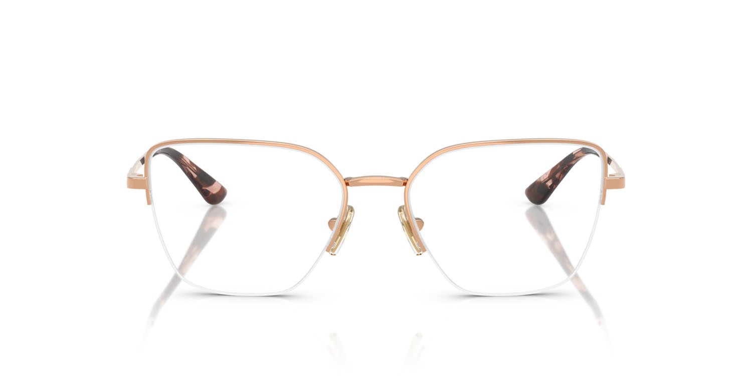 Occhiali da vista Vogue VO 4331 (5152) colore oro rose forma farfalla lenti lente demo