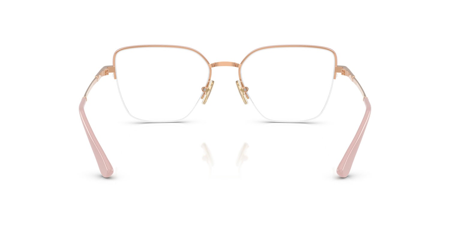 Eyeglasses Vogue VO 4331 (5207) color oro rosa/top rosa shape butterfly lenses lente demo