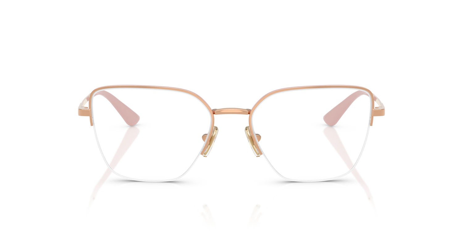 Eyeglasses Vogue VO 4331 (5207) color oro rosa/top rosa shape butterfly lenses lente demo
