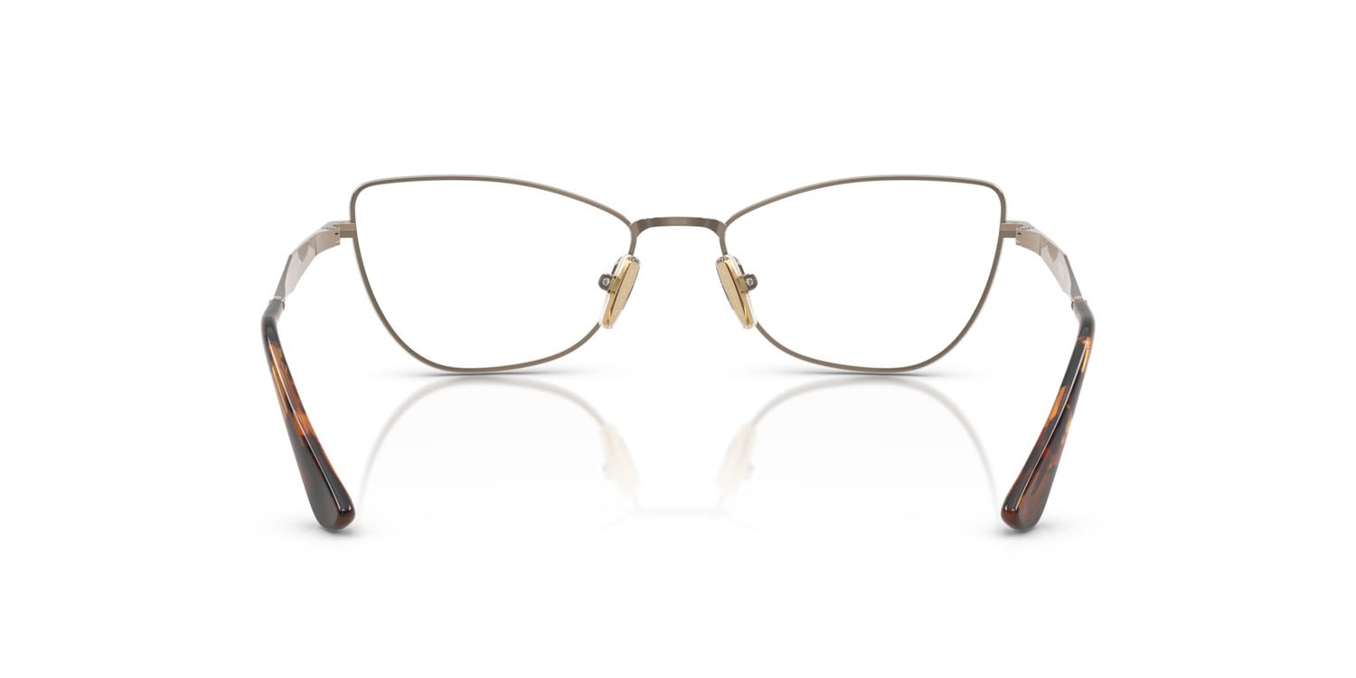 Eyeglasses Vogue VO 4333 (5138) color marrone chiaro shape butterfly lenses lente demo
