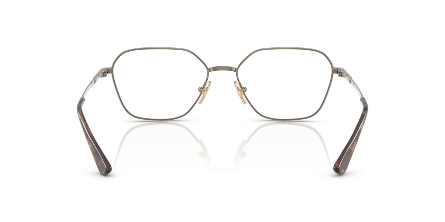 Eyeglasses Vogue VO 4334 (5138) color marrone chiaro shape irregular lenses lente demo