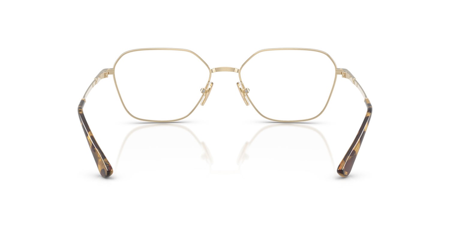 Eyeglasses Vogue VO 4334 (848) color oro pallido shape irregular lenses lente demo