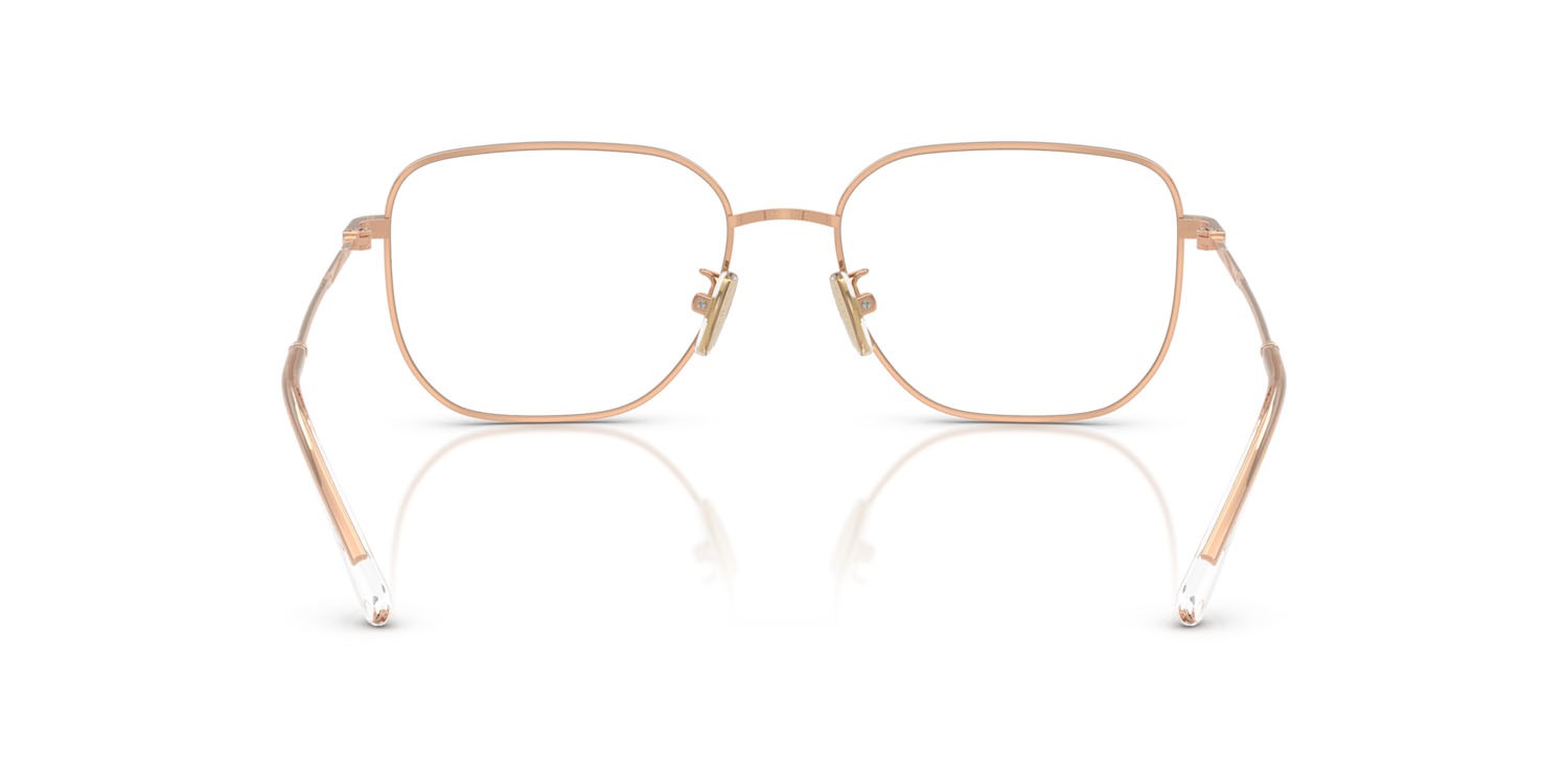 Eyeglasses Vogue VO 4335D (5152) color oro rose shape square lenses lente demo