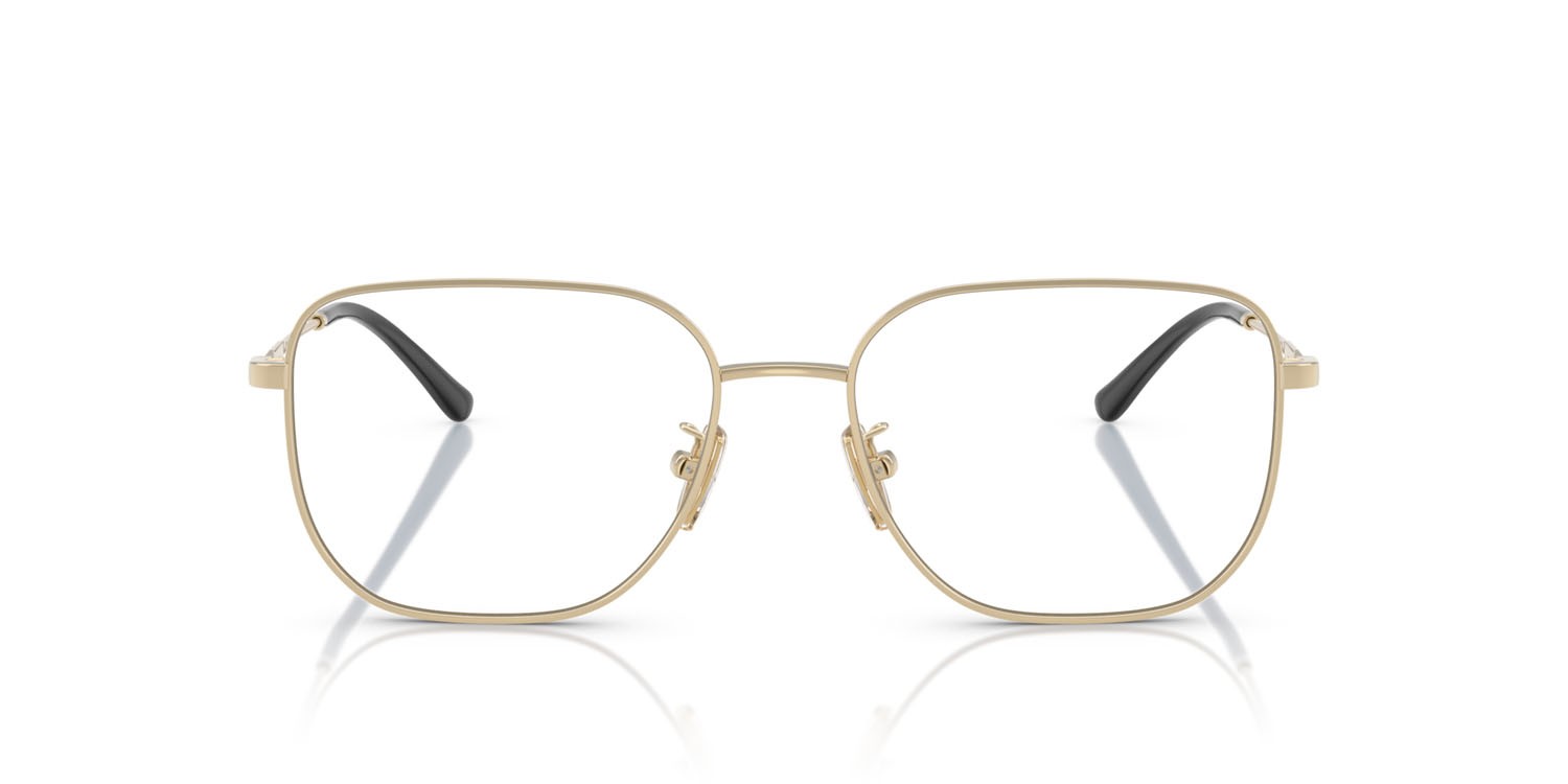Occhiali da vista Vogue VO 4335D (848) colore oro pallido forma quadrato lenti lente demo