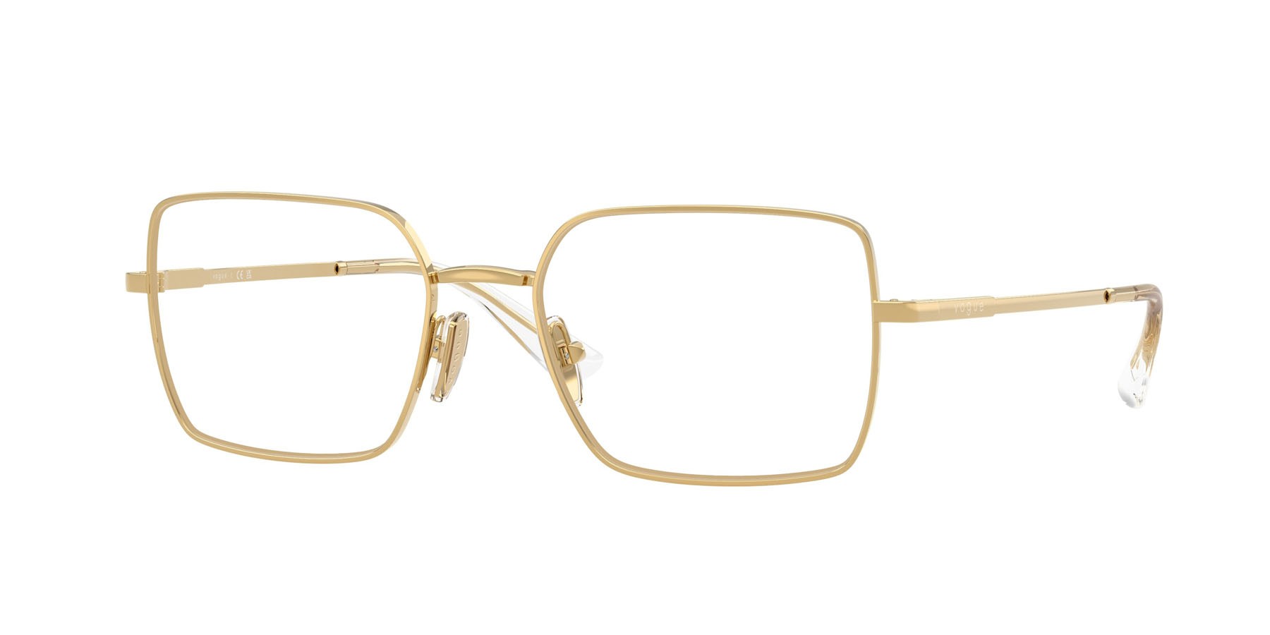 Eyeglasses Vogue VO 4340 (280) color oro shape rectangle lenses lente demo