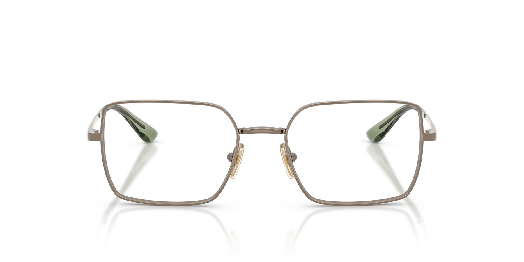 Eyeglasses Vogue VO 4340 (5138) color marrone chiaro shape rectangle lenses lente demo
