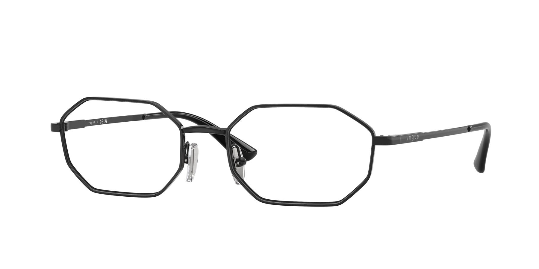 Eyeglasses Vogue VO 4341 (352) color nero shape irregular lenses lente demo