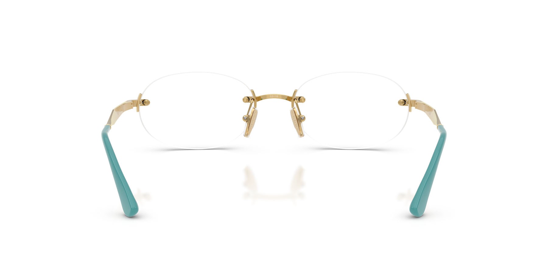 Occhiali da vista Vogue VO 4343 (280) colore oro forma ovale lenti lente demo