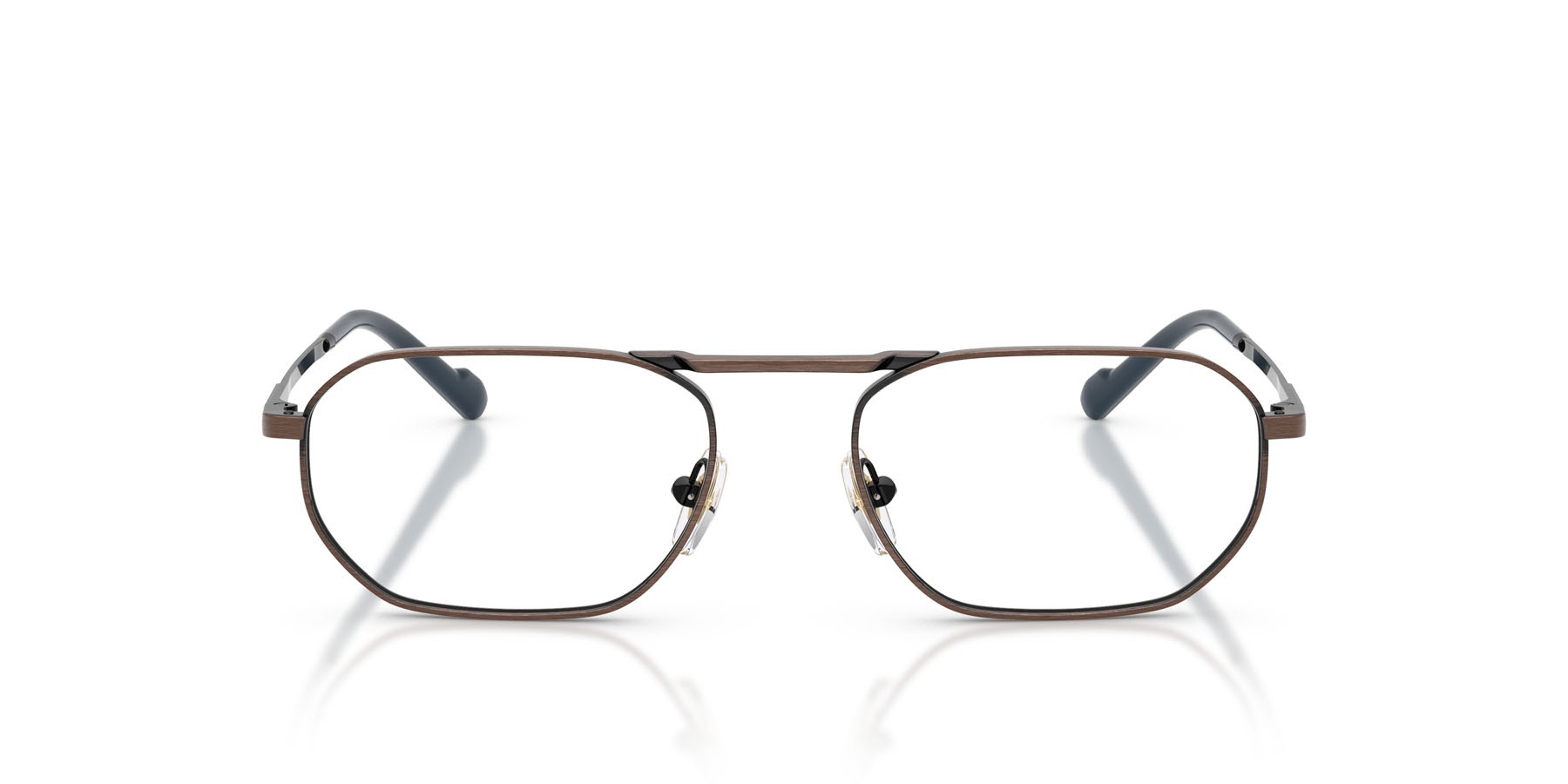 Eyeglasses Vogue VO 4347 (5135) color rame antico shape irregular lenses lente demo