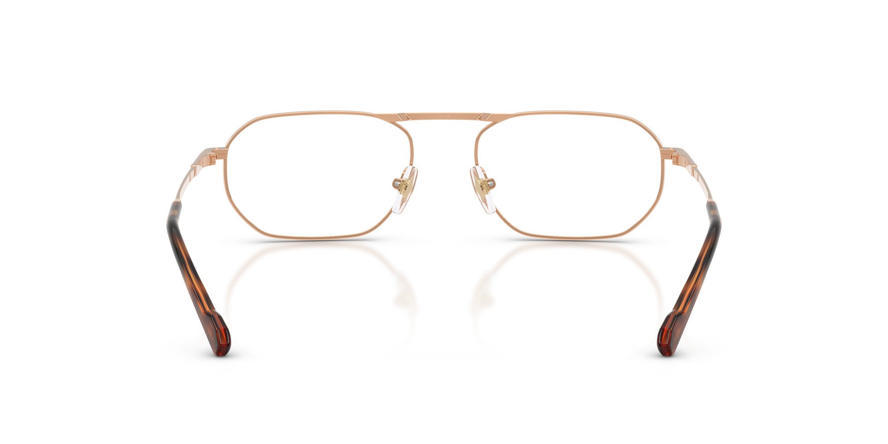 Eyeglasses Vogue VO 4347 (5152) color oro rose shape irregular lenses lente demo
