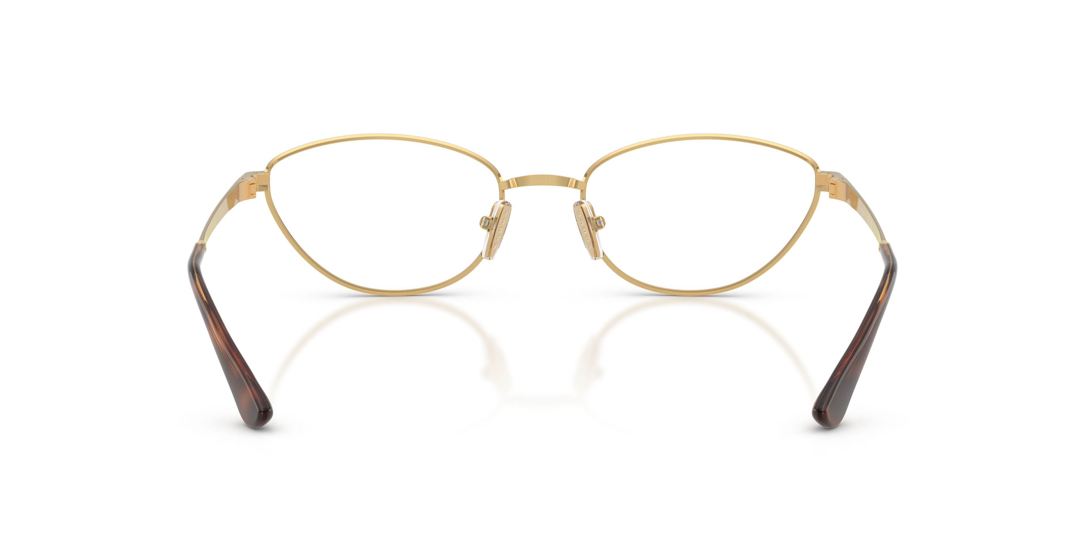Occhiali da vista Vogue VO 4355 (280) colore oro forma farfalla lenti lente demo