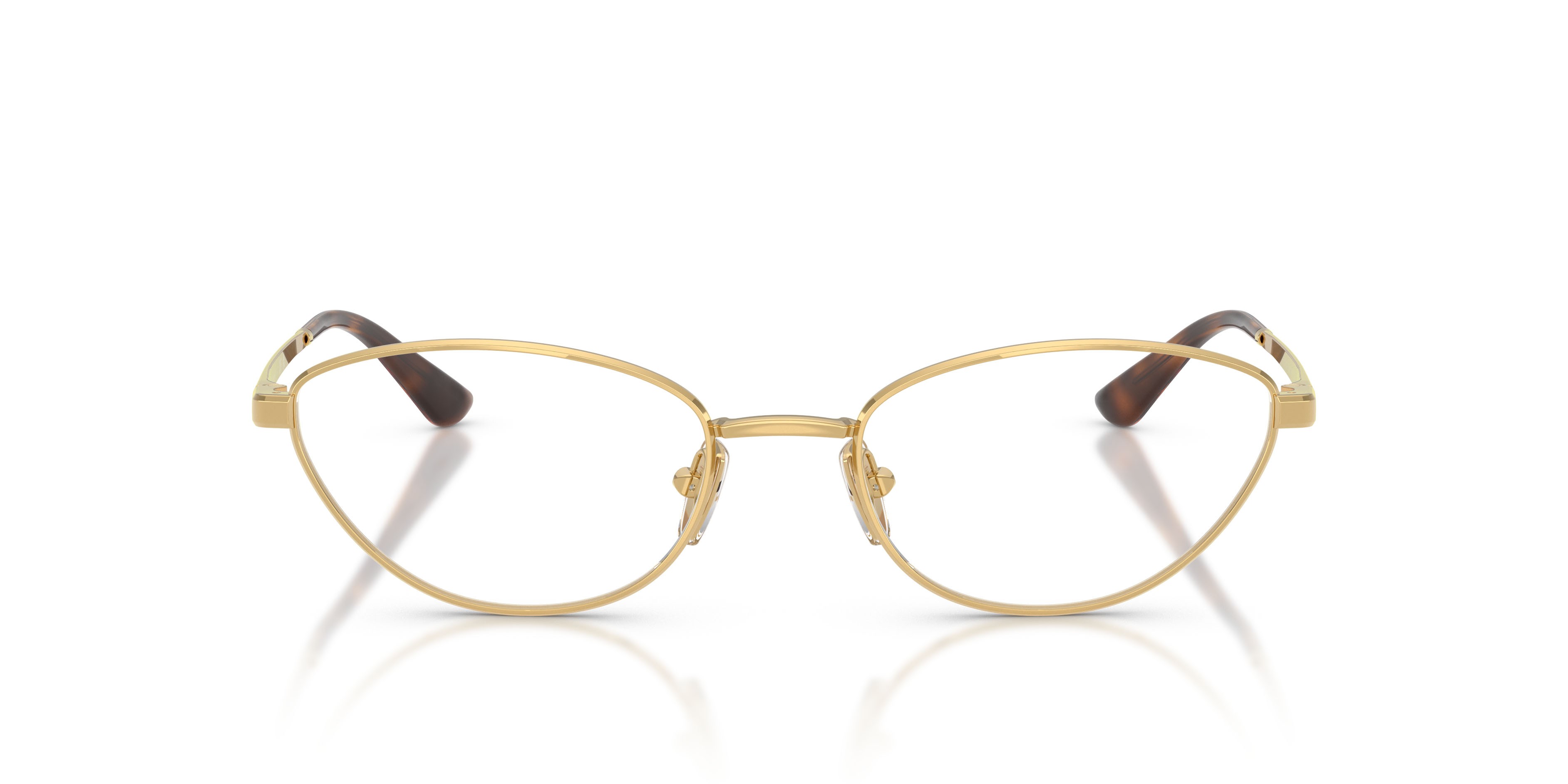 Occhiali da vista Vogue VO 4355 (280) colore oro forma farfalla lenti lente demo