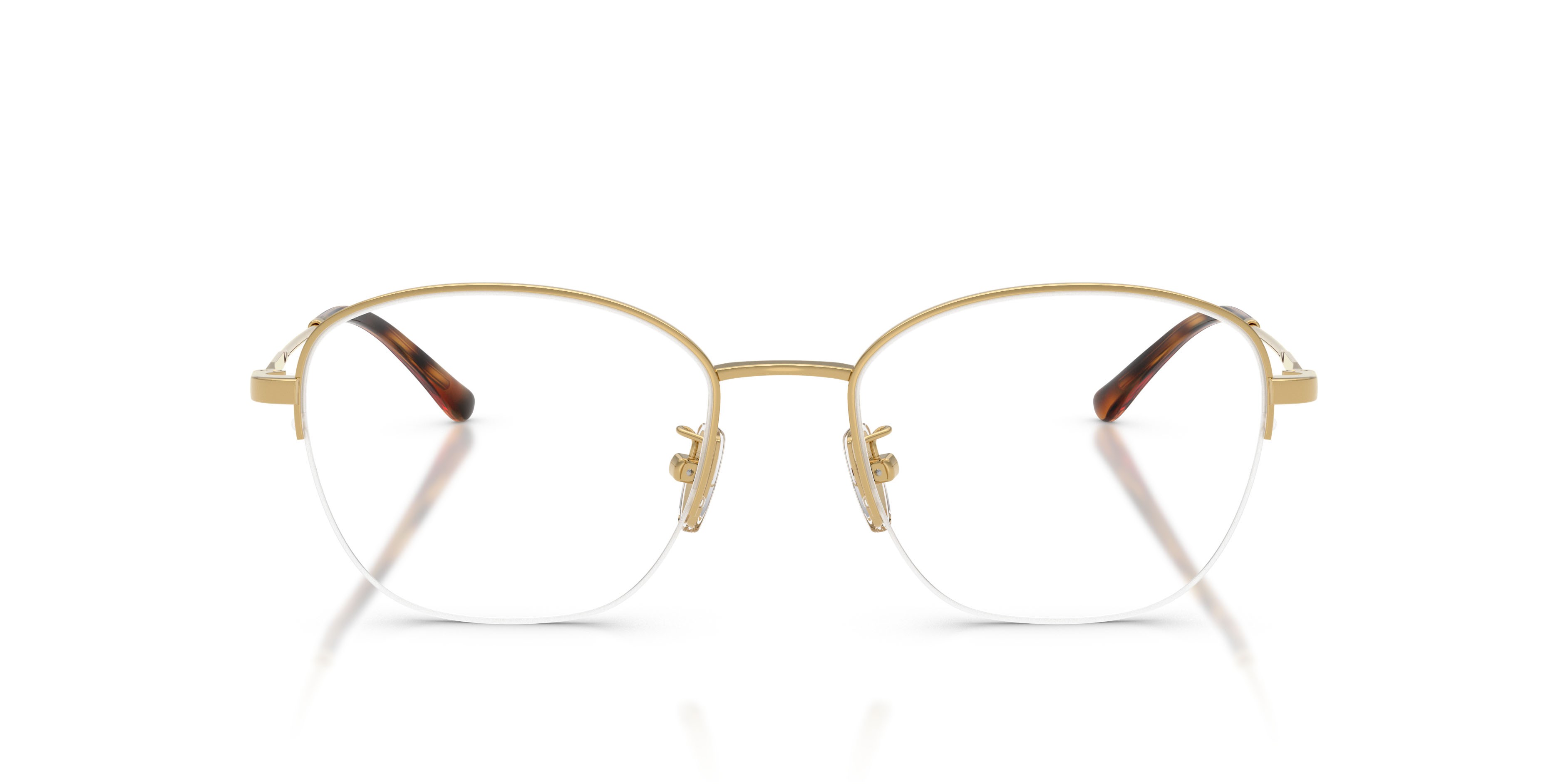Occhiali da vista Vogue VO 4357D (280) colore oro forma irregolare lenti lente demo