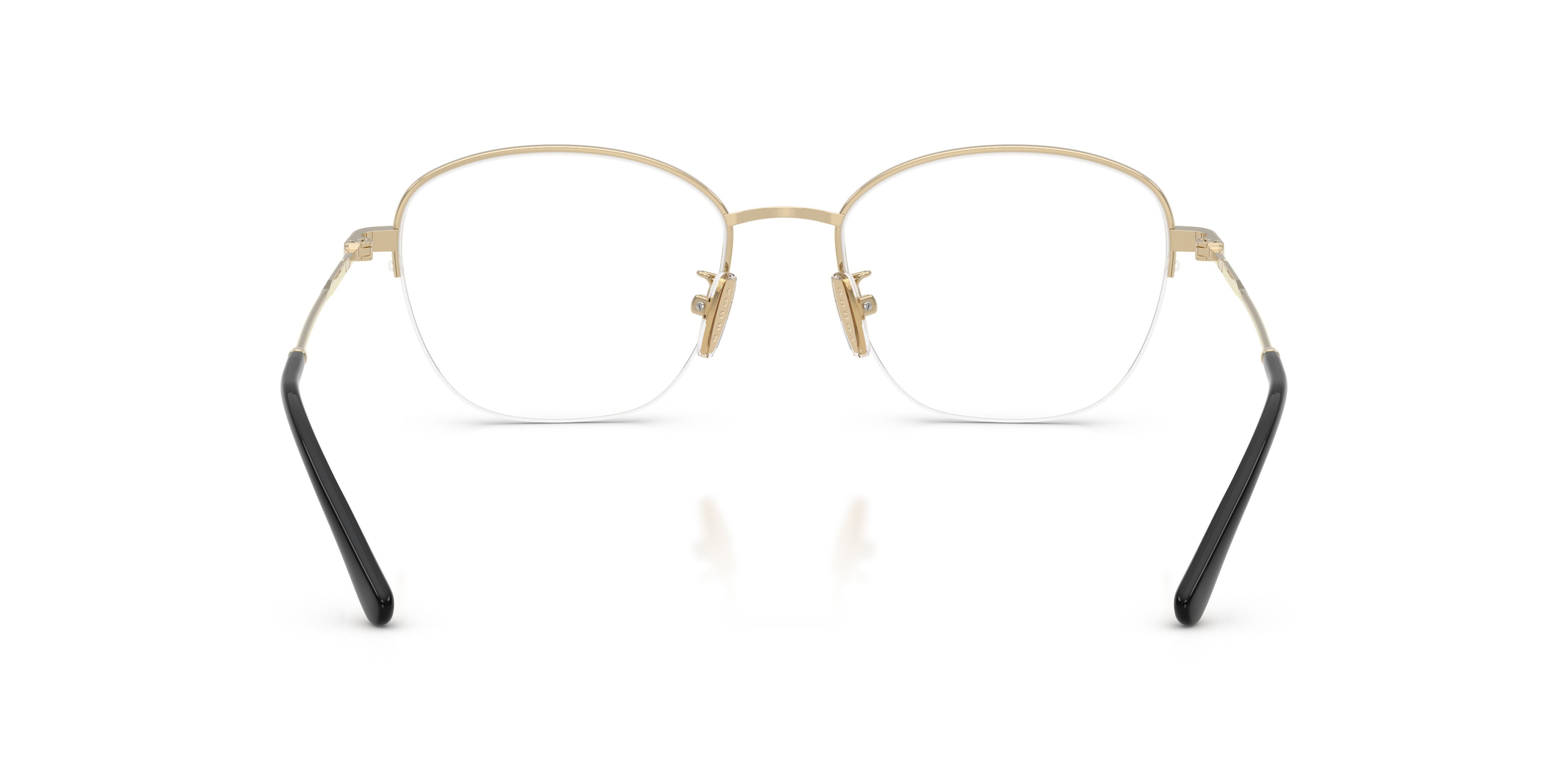 Eyeglasses Vogue VO 4357D (848) color oro pallido shape irregular lenses lente demo
