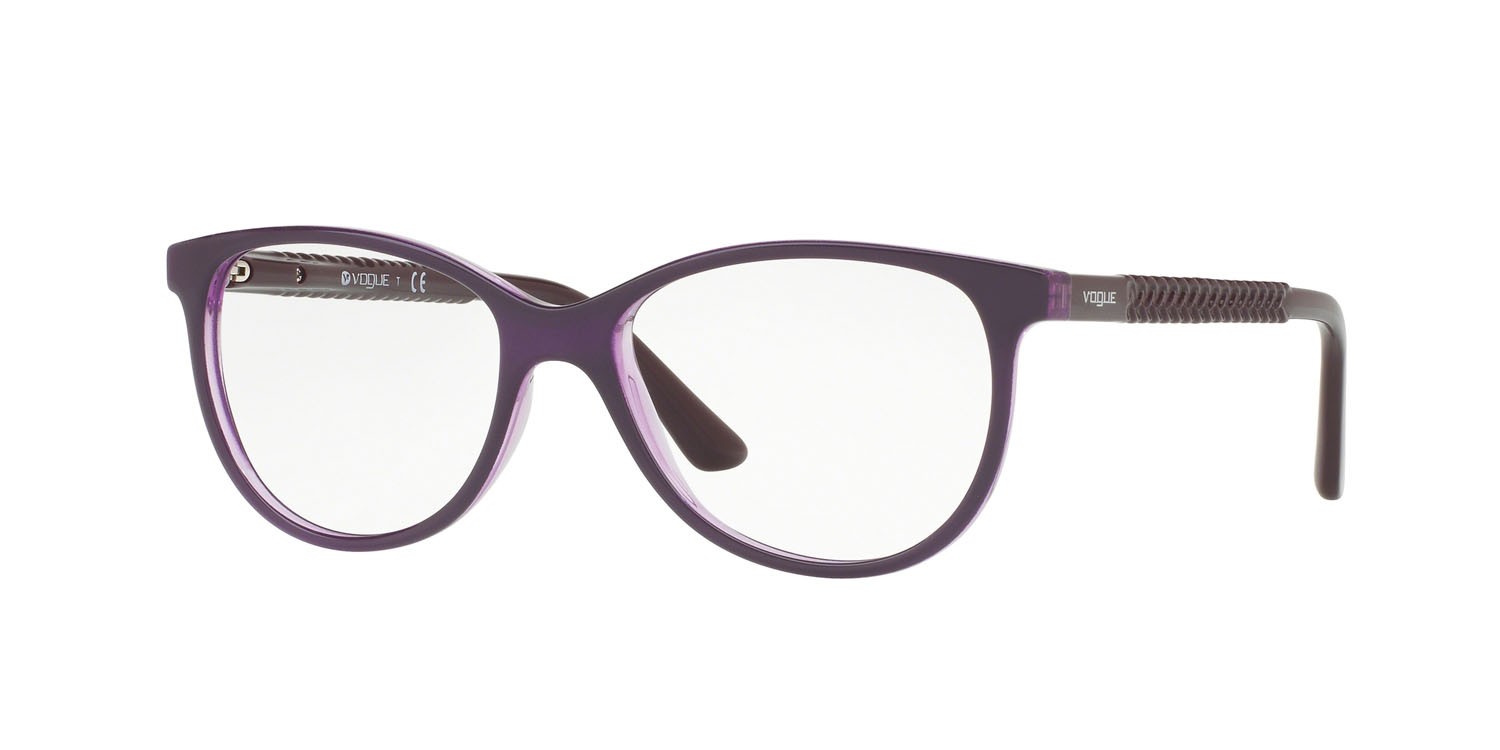 Brillen Vogue VO 5030 (2409) farbe viola form rechteckig gläser lente demo