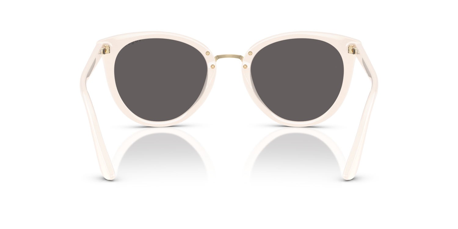 Occhiali da sole Vogue VO 5230S (312487) colore full ivory forma farfalla lenti nero/grigio fumo