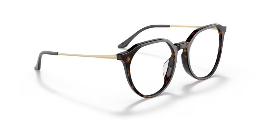 Eyeglasses Vogue VO 5430D (W656) color havana scuro shape irregular lenses lente demo