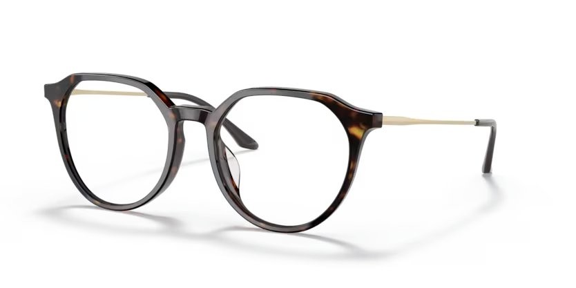 Eyeglasses Vogue VO 5430D (W656) color havana scuro shape irregular lenses lente demo
