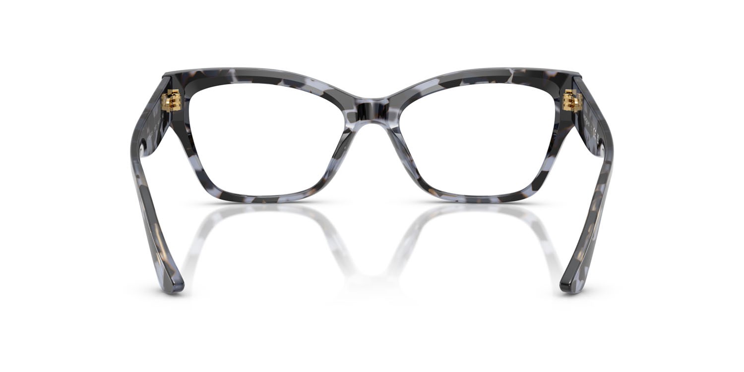 Eyeglasses Vogue VO 5523 (3147) color blu tartarugato shape cat eye lenses lente demo