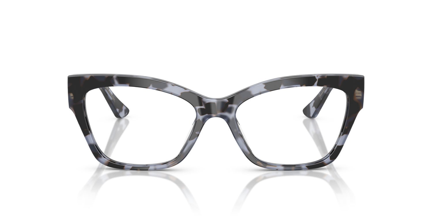 Eyeglasses Vogue VO 5523 (3147) color blu tartarugato shape cat eye lenses lente demo