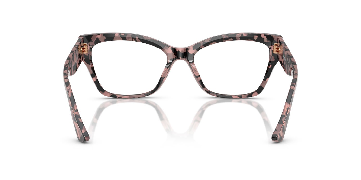 Brillen Vogue VO 5523 (3150) farbe rosa tartarugato form cat-eye gläser lente demo