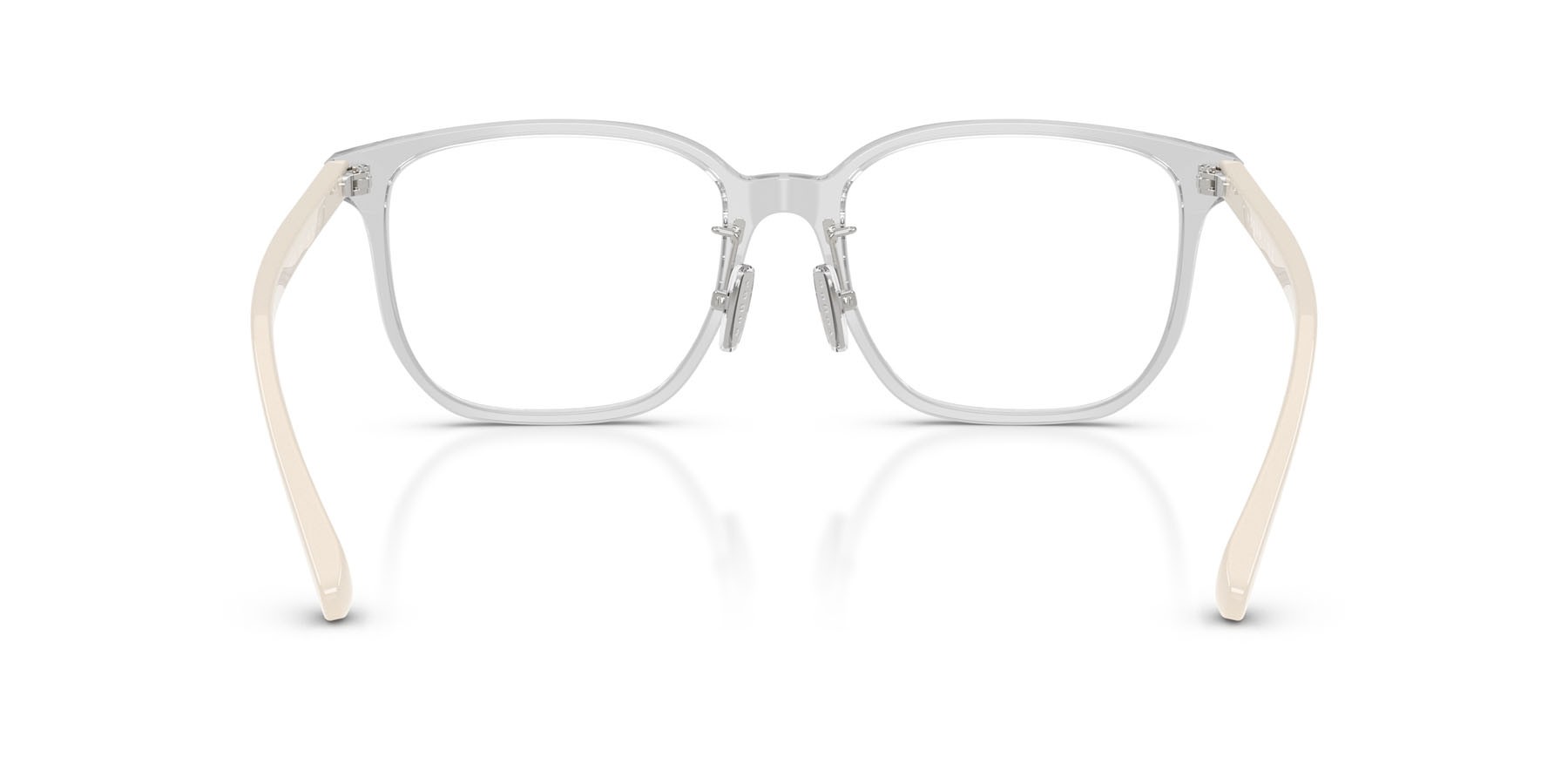 Occhiali da vista Vogue VO 5550D (3251) colore grigio trasparente forma quadrato lenti lente demo