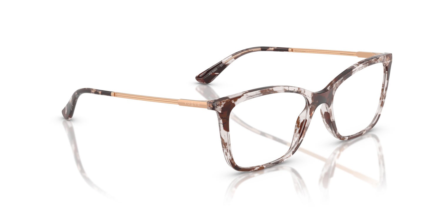 Eyeglasses Vogue VO 5563 (3218) color havana grigio shape butterfly lenses lente demo