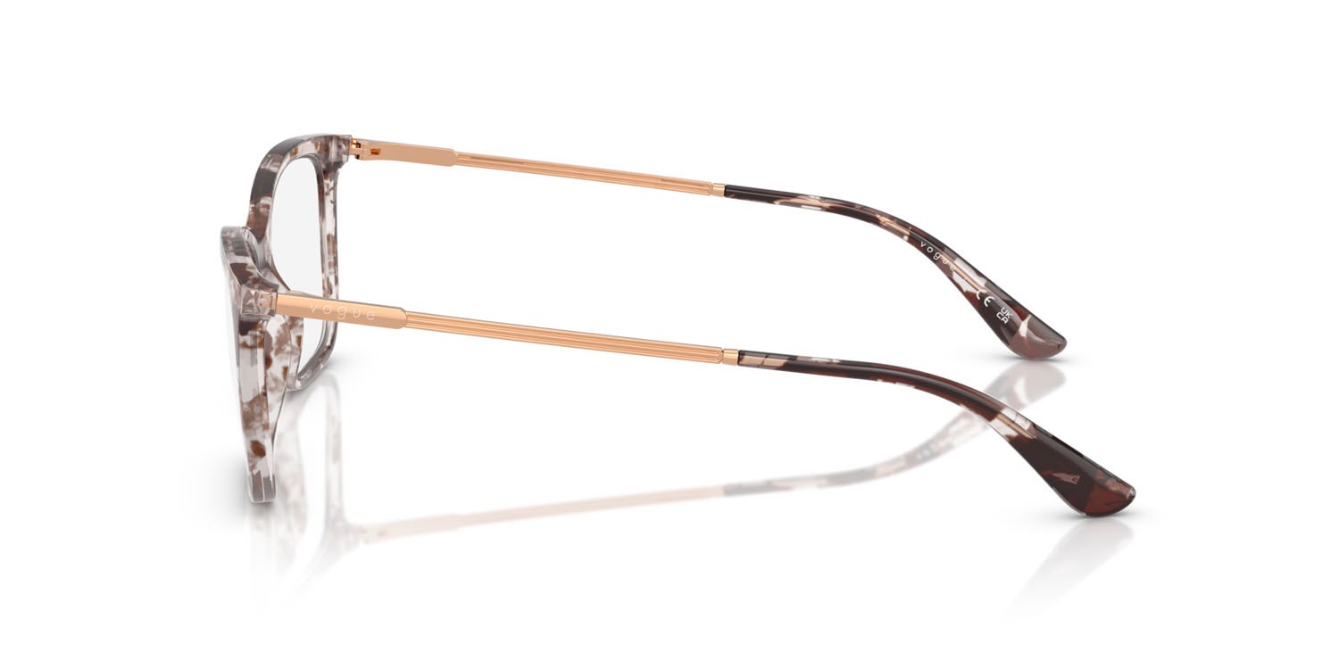 Eyeglasses Vogue VO 5563 (3218) color havana grigio shape butterfly lenses lente demo