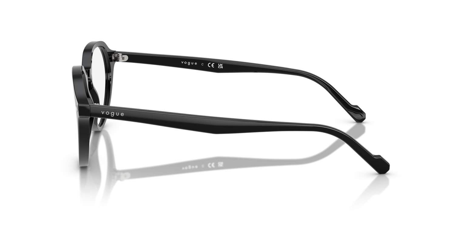 Eyeglasses Vogue VO 5598 (W44) color nero shape pantos lenses lente demo