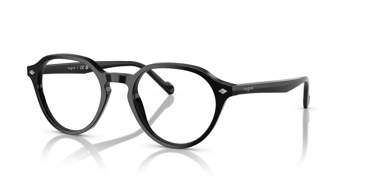 Eyeglasses Vogue VO 5598 (W44) color nero shape pantos lenses lente demo
