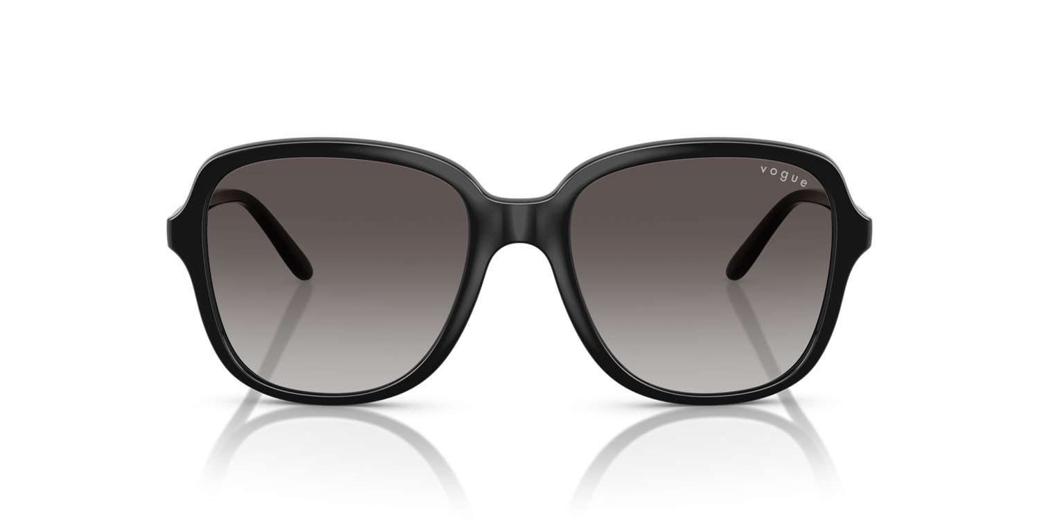Occhiali da sole Vogue VO 5601S (W44/8G) colore nero forma quadrato lenti sfumato grigio