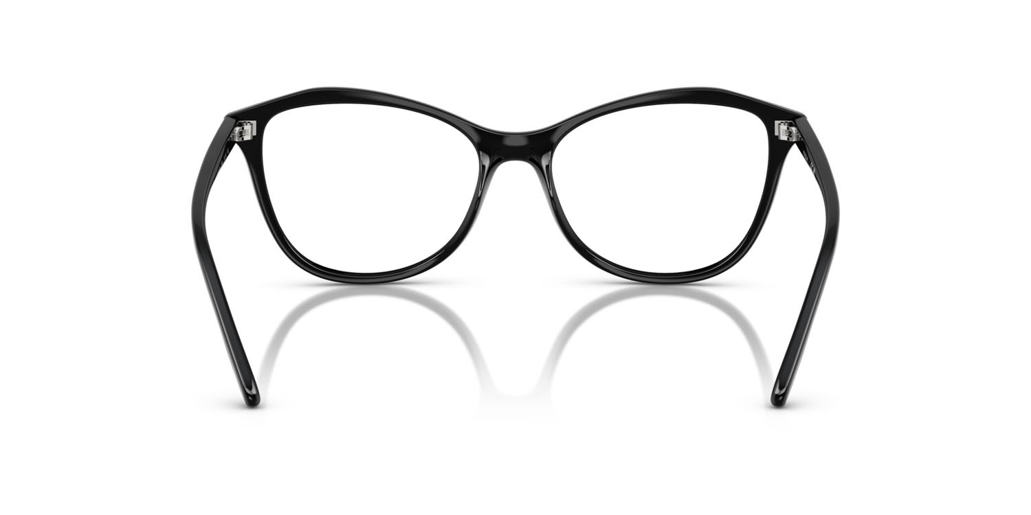 Eyeglasses Vogue VO 5602 (W44) color nero shape irregular lenses lente demo