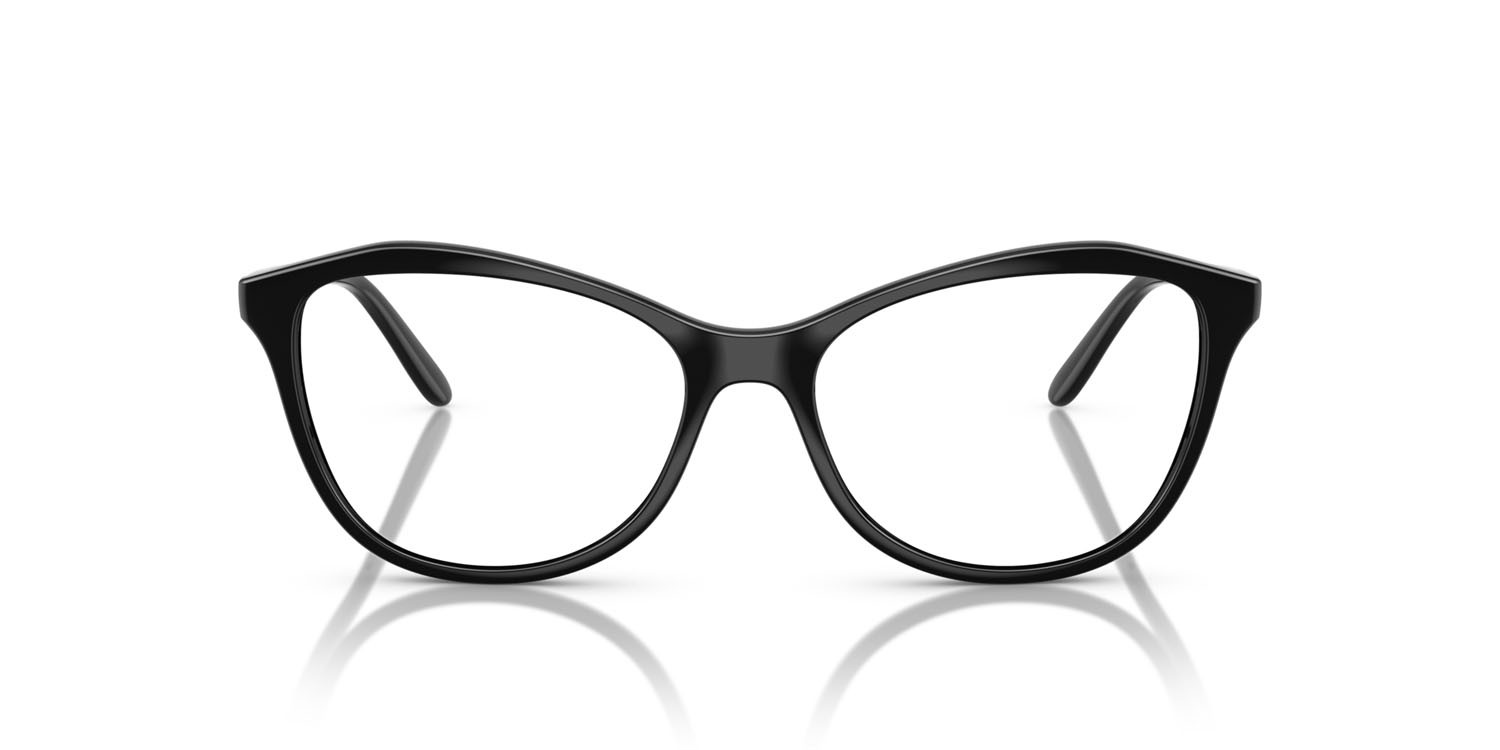 Eyeglasses Vogue VO 5602 (W44) color nero shape irregular lenses lente demo