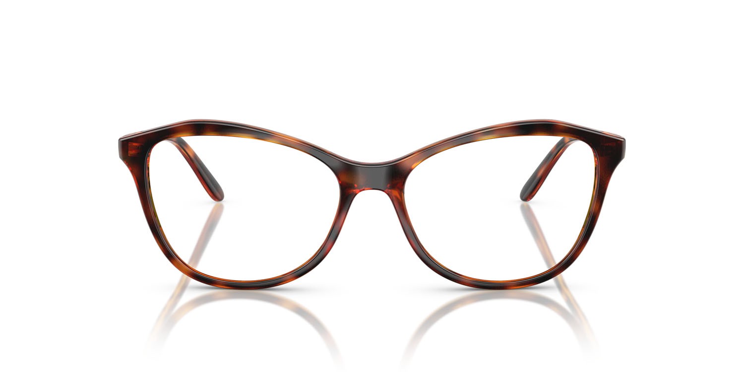 Eyeglasses Vogue VO 5602 (W656) color havana scuro shape irregular lenses lente demo