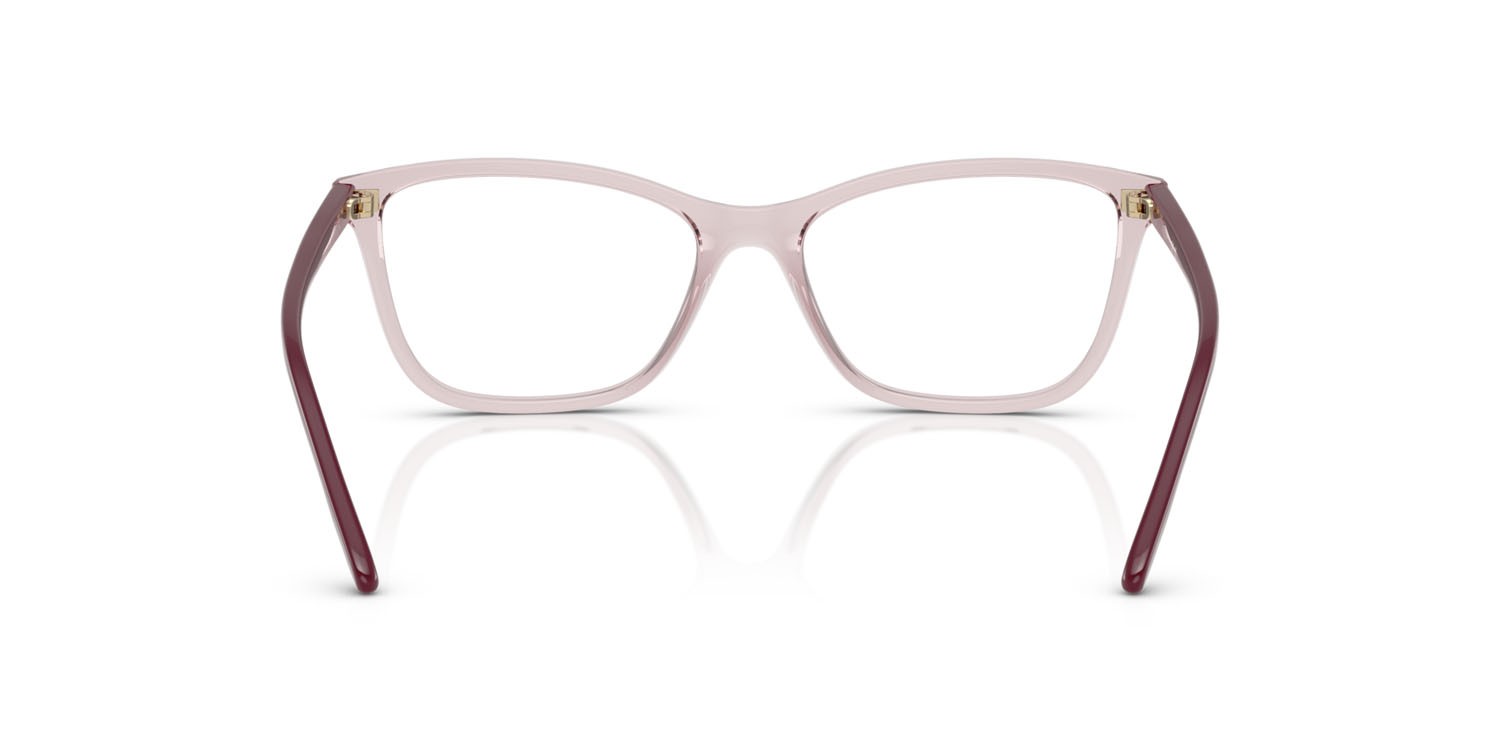 Eyeglasses Vogue VO 5603 (2942) color rosa trasparente shape butterfly lenses lente demo